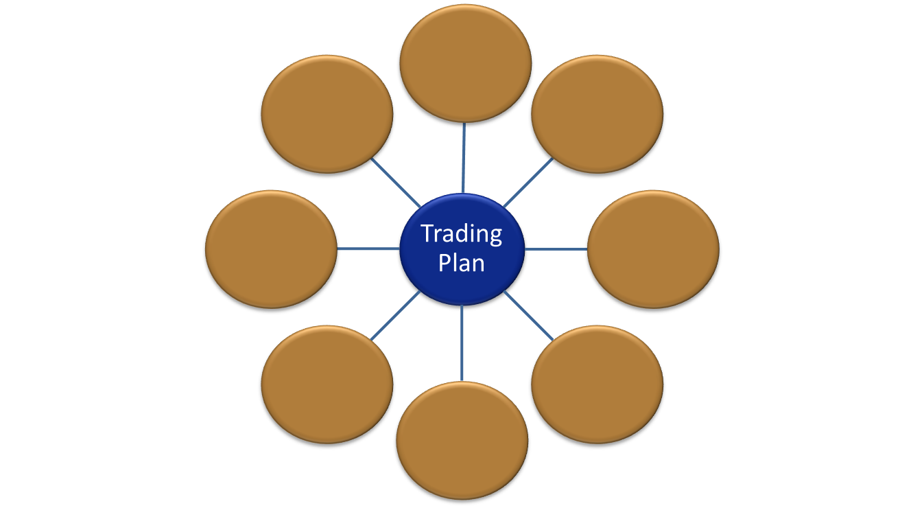 A professional trading plan has 8 components
